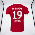 Alphonso Davies #19 Bayern Munchen  Men Jersey Home 26-27