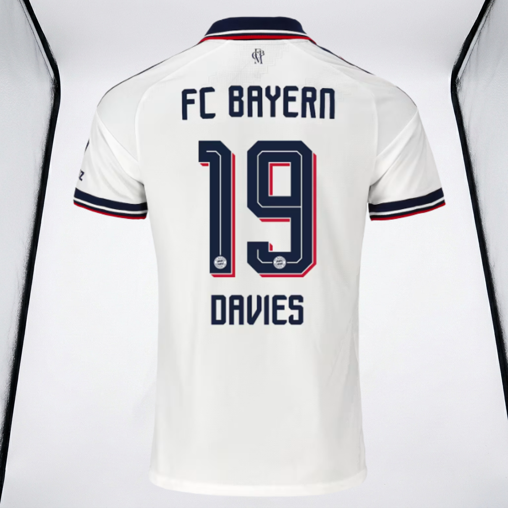 Alphonso Davies #19 Bayern Munchen  Men Jersey Away 26-27