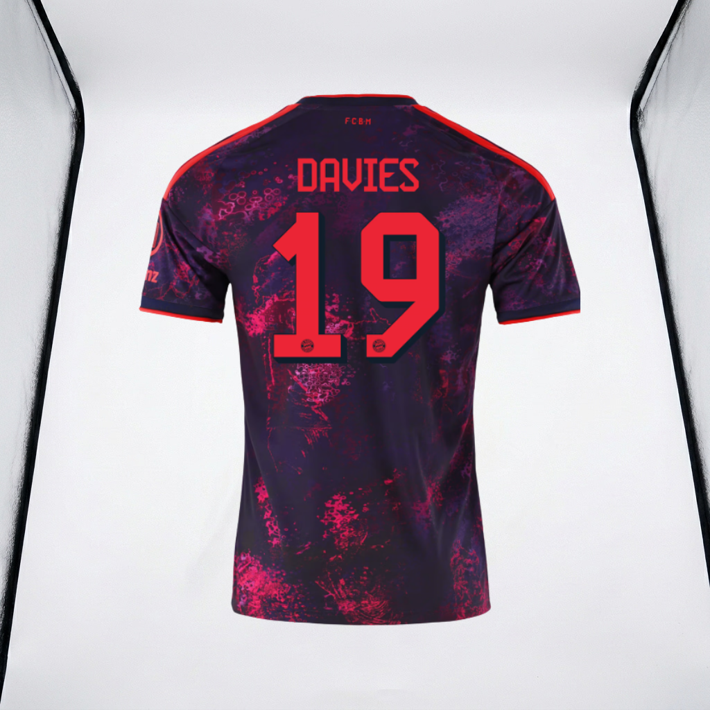 Alphonso Davies #19 Bayern Munchen  Men Jersey Champions League 26-27