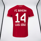 Luis Diaz #14 Bayern Munchen  Men Jersey Home 26-27
