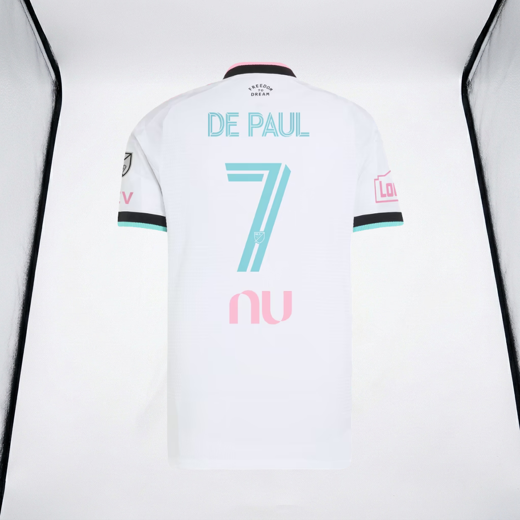 Inter Miami CF Rodrigo De Paul #7 Third 2026  Jersey