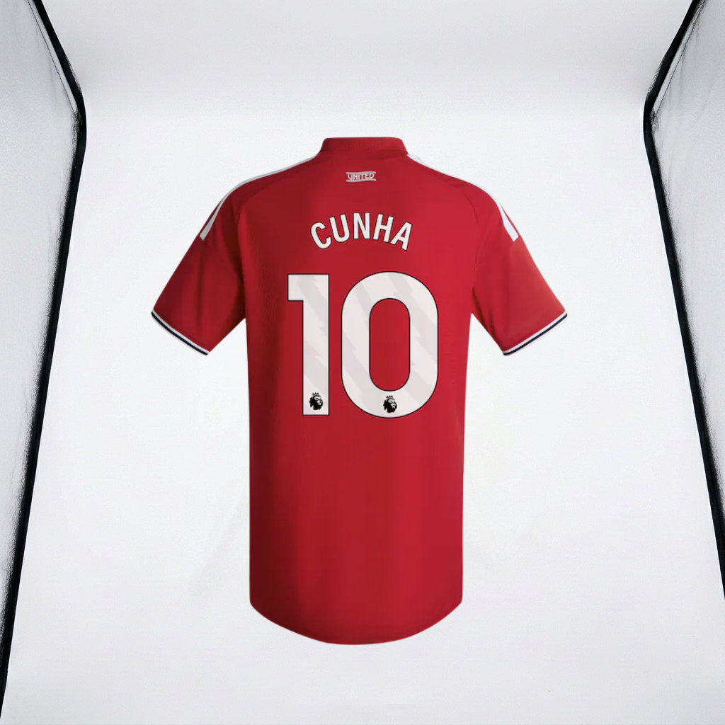 Manchester United 26/27 Home Jersey Cunha #10
