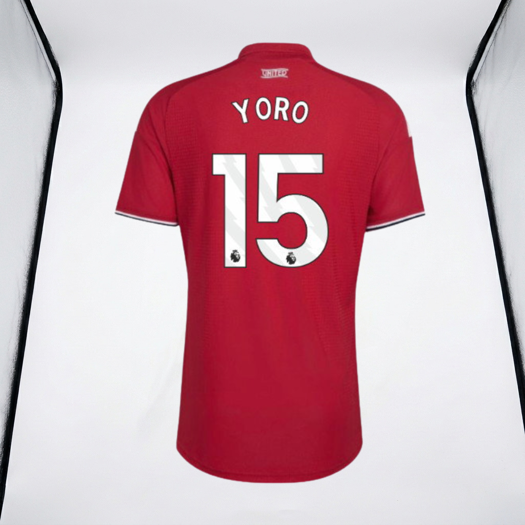 2026-2027 Man Utd  Home Shirt Yoro#15