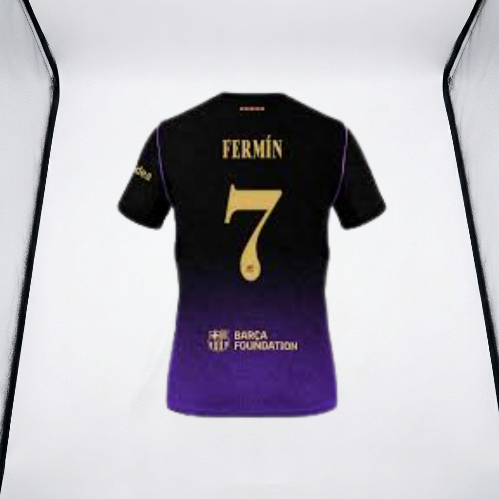 Barcelona 26/27 Away Player Shirt — Fermín López 7