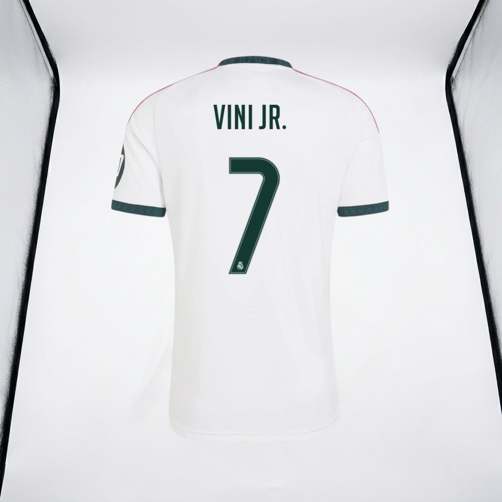 Vini Jr.  #7 Mens Home Jersey 26/27 White