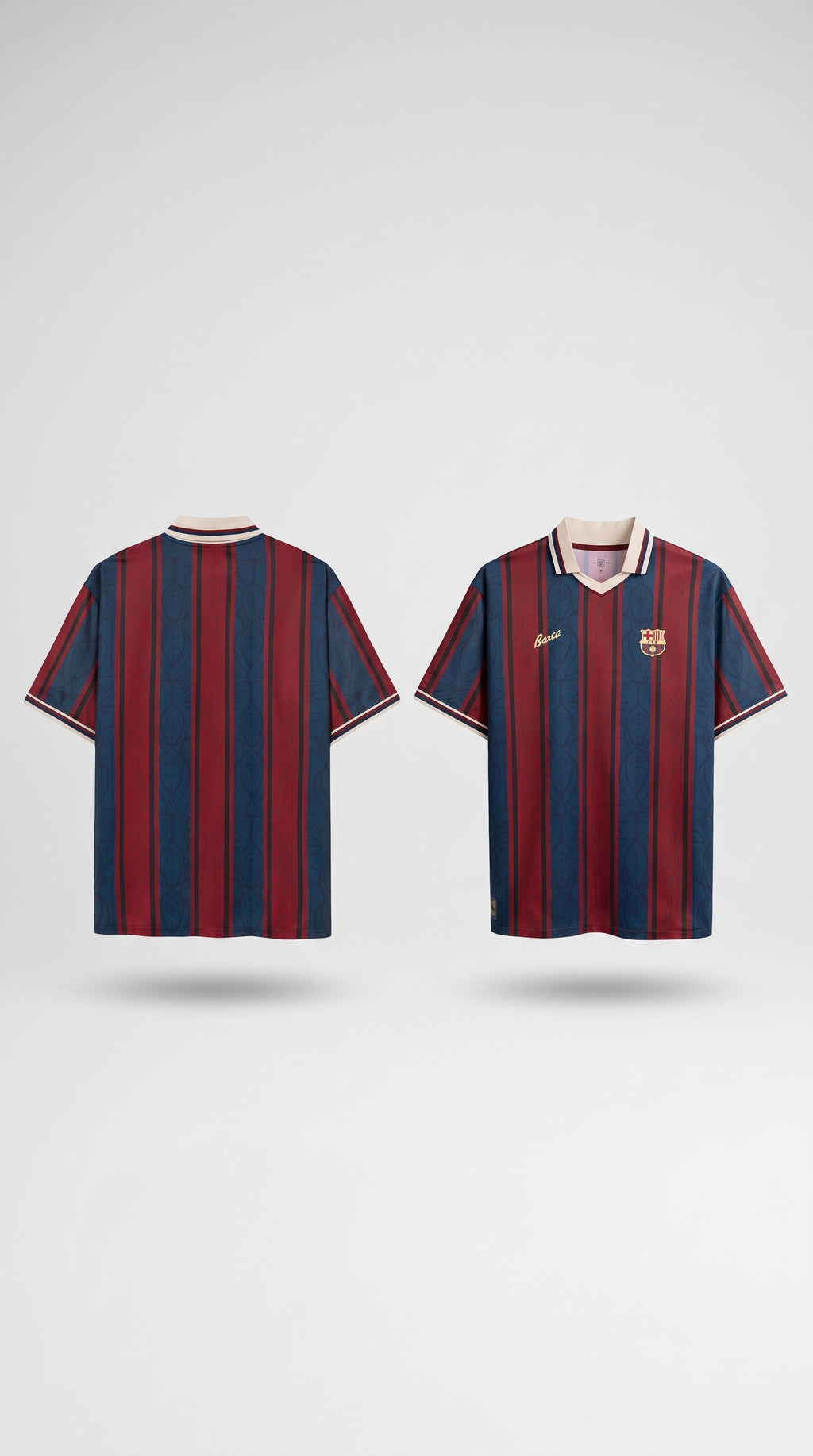 Modernist FC Barcelona Polo 125th anniversary