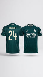 Dumfires Away  Jersey Green 26/27