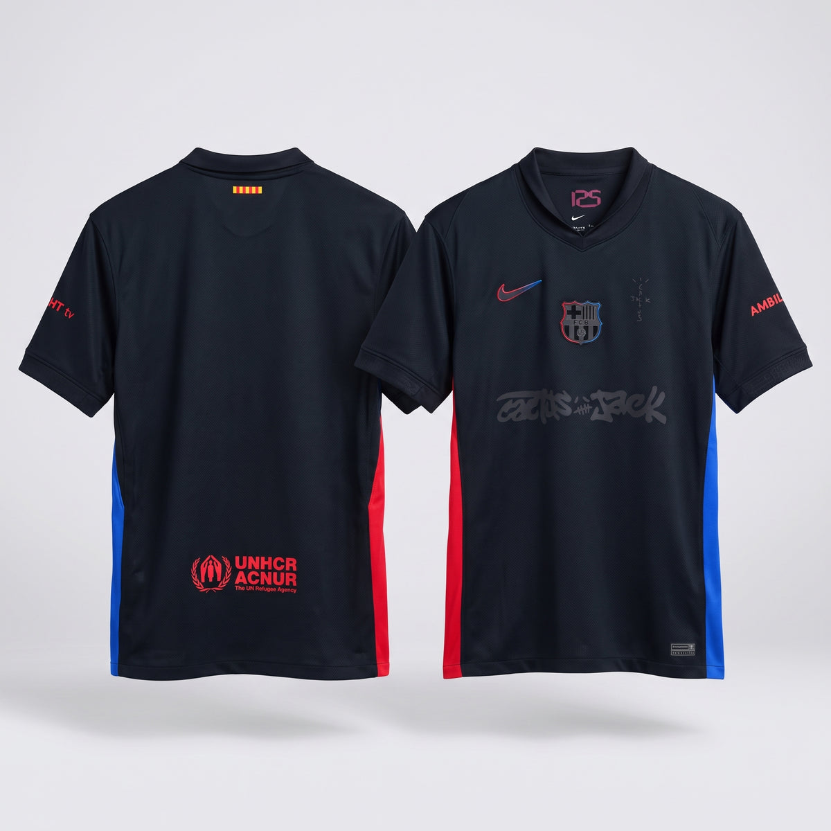Travis Scott x FC Barcelona 2024/25 Match Away Cactus Jack Jersey