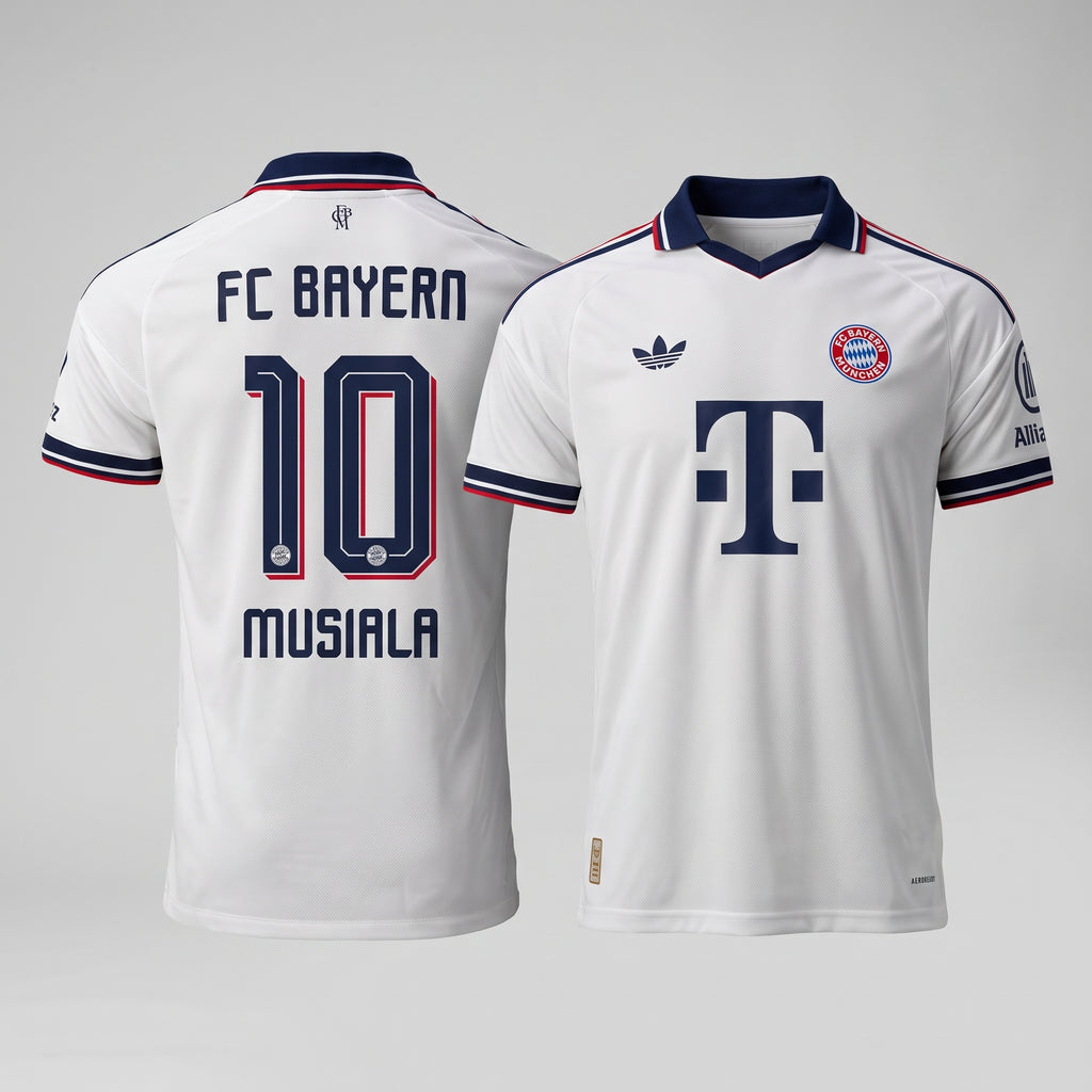 Jamal Musiala #10 Bayern Munchen  Men Jersey Away 26-27