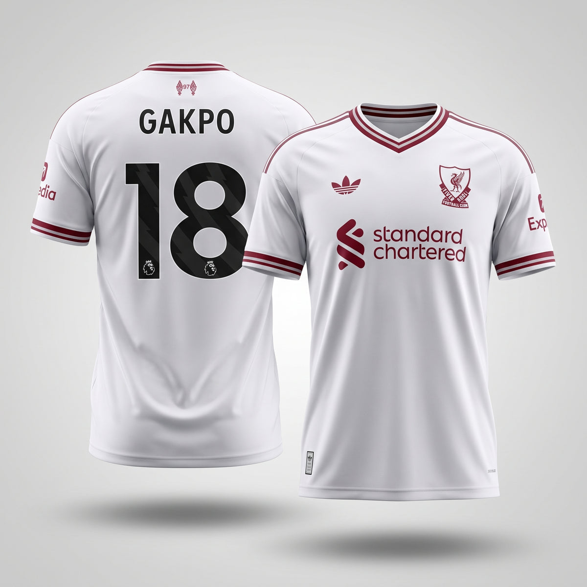 2026-2027 Liverpool  Away Shirt Gakpo #18