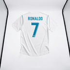 Retro Real Madrid C.Ronaldo #7 Jersey - 2017/18 UCL Winners