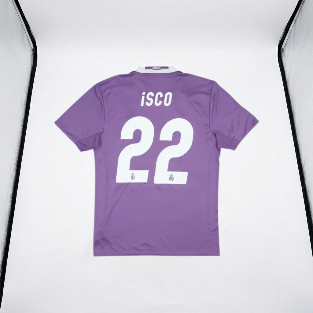 Retro Real Madrid Isco #22 Jersey - 2016/17 UCL Winners