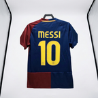 Retro Barcelona Messi #10 Jersey - 08/09 UCL Winners