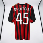 Retro 2013/14 AC Milan Balotelli #45 Home Shirt