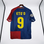 Retro Barcelona Eto'o #9 Jersey - 08/09 UCL Winners