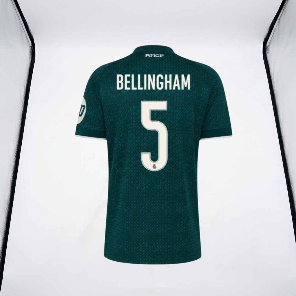 Men's Jude Bellingham #5 Real Madrid 2026/27 Away Jersey
