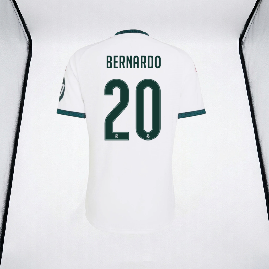 Bernardo Silva Home  Jersey 26/27 White
