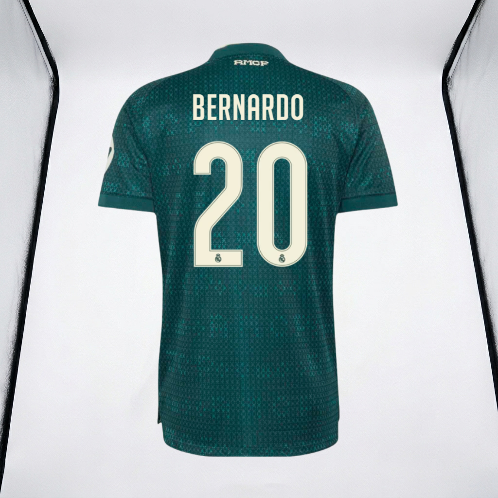 Bernardo Silva Away  Jersey Green 26/27