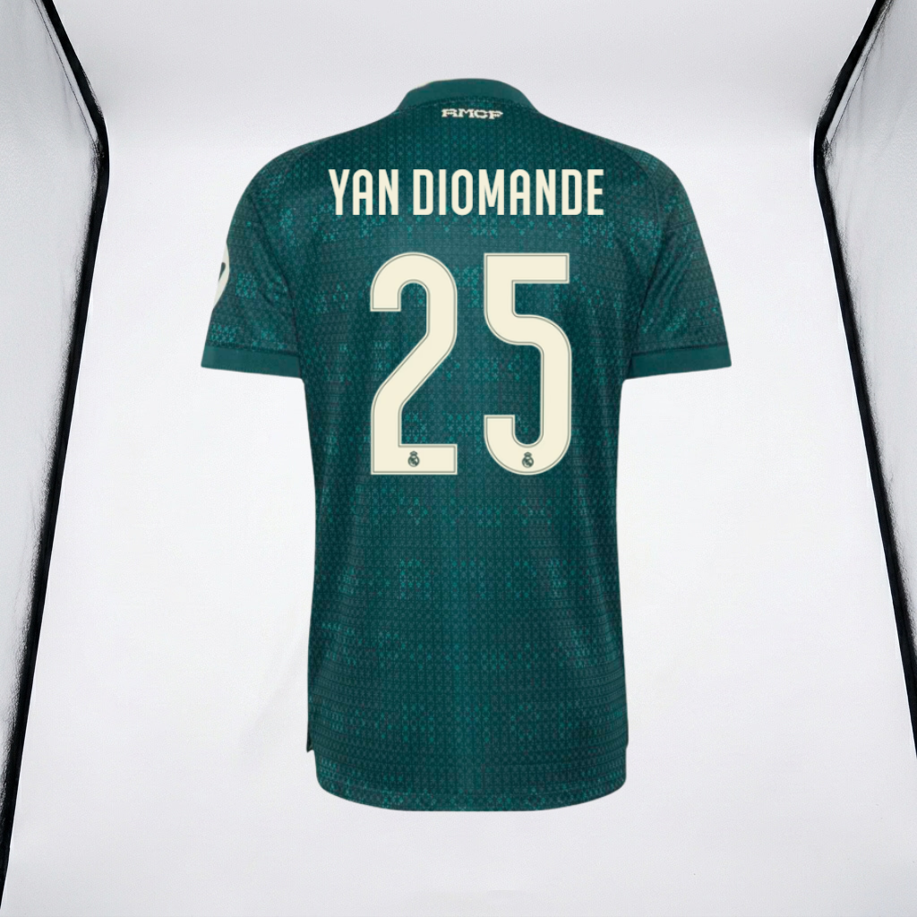 Yan Diomande Away  Jersey Green 26/27