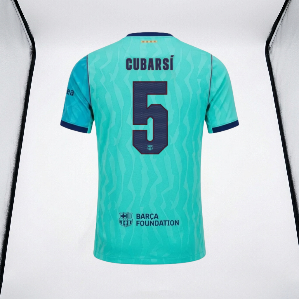 Pau Cubarsí #5 FC Barcelona 26/27 Third Jersey