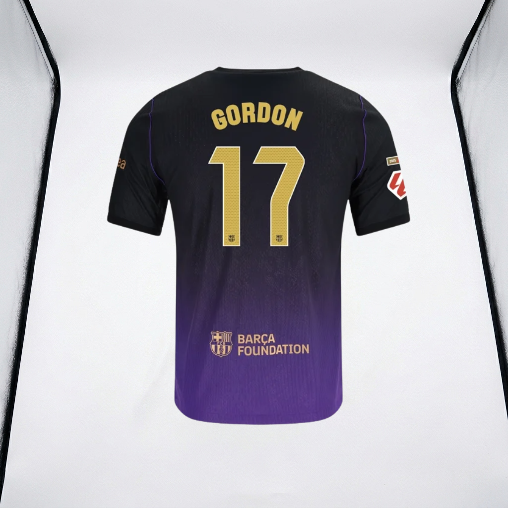 Anthony Gordon Barcelona 26/27 Authentic Away Jersey