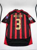 Maldini #3 AC Milan 2006-07 Champions League Home Jersey