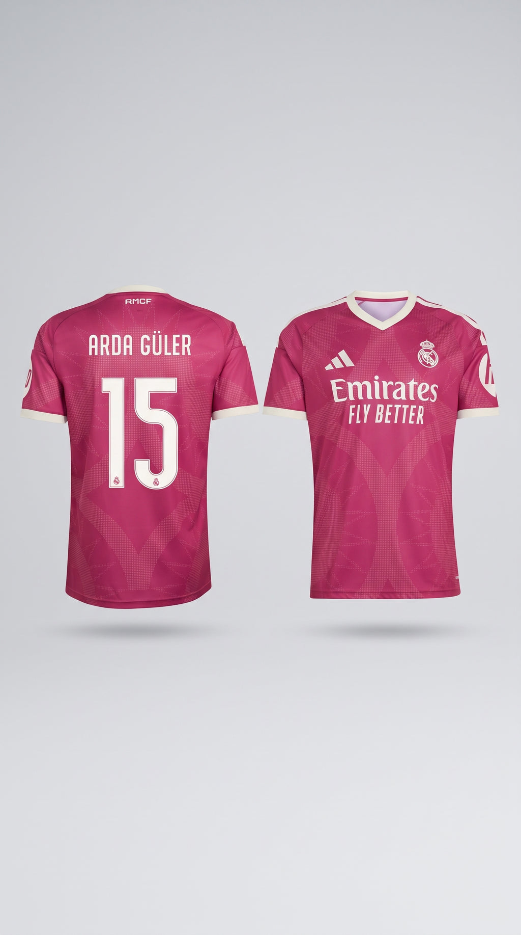 Real Madrid Jersey 2026/27 Third Kit - ARDA GÜLER #15