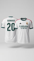 Bernardo Silva Home  Jersey 26/27 White