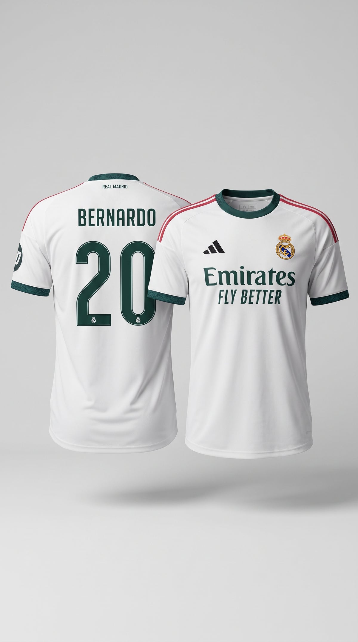Bernardo Silva Home  Jersey 26/27 White