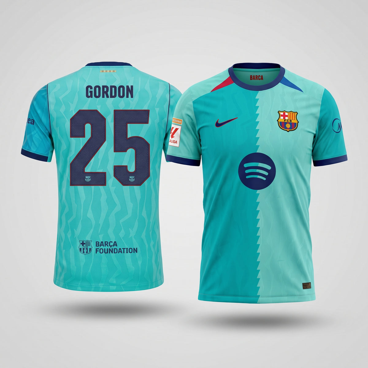 FC Barcelona 26/27 Third Jersey Anthony Gordon #25