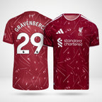 2026-2027 Jersey Liverpool Home Shirt B.Barcola #29