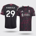 2026-2027 Liverpool  Away Shirt B.Barcola #29