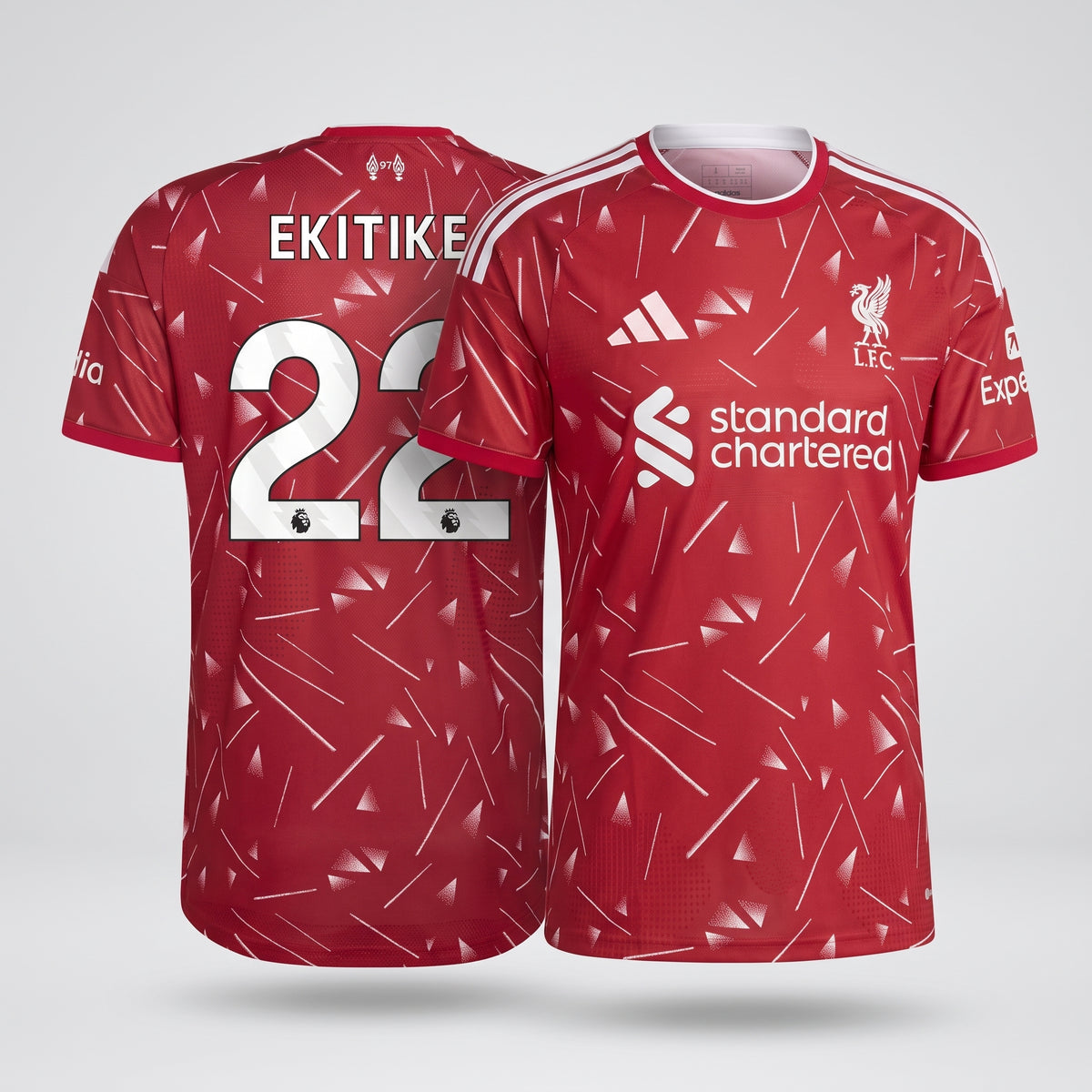 2026-2027 Liverpool  Home Shirt Ekitike #22