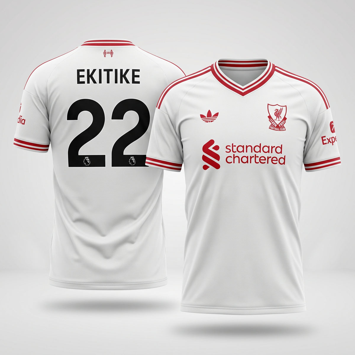 2026-2027 Liverpool  Away Shirt Ekitike #22
