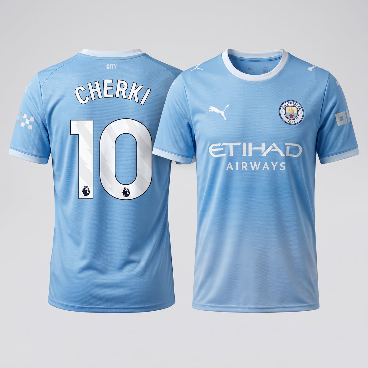 Manchester City Home Jersey 2026/27 With CHERKI #10