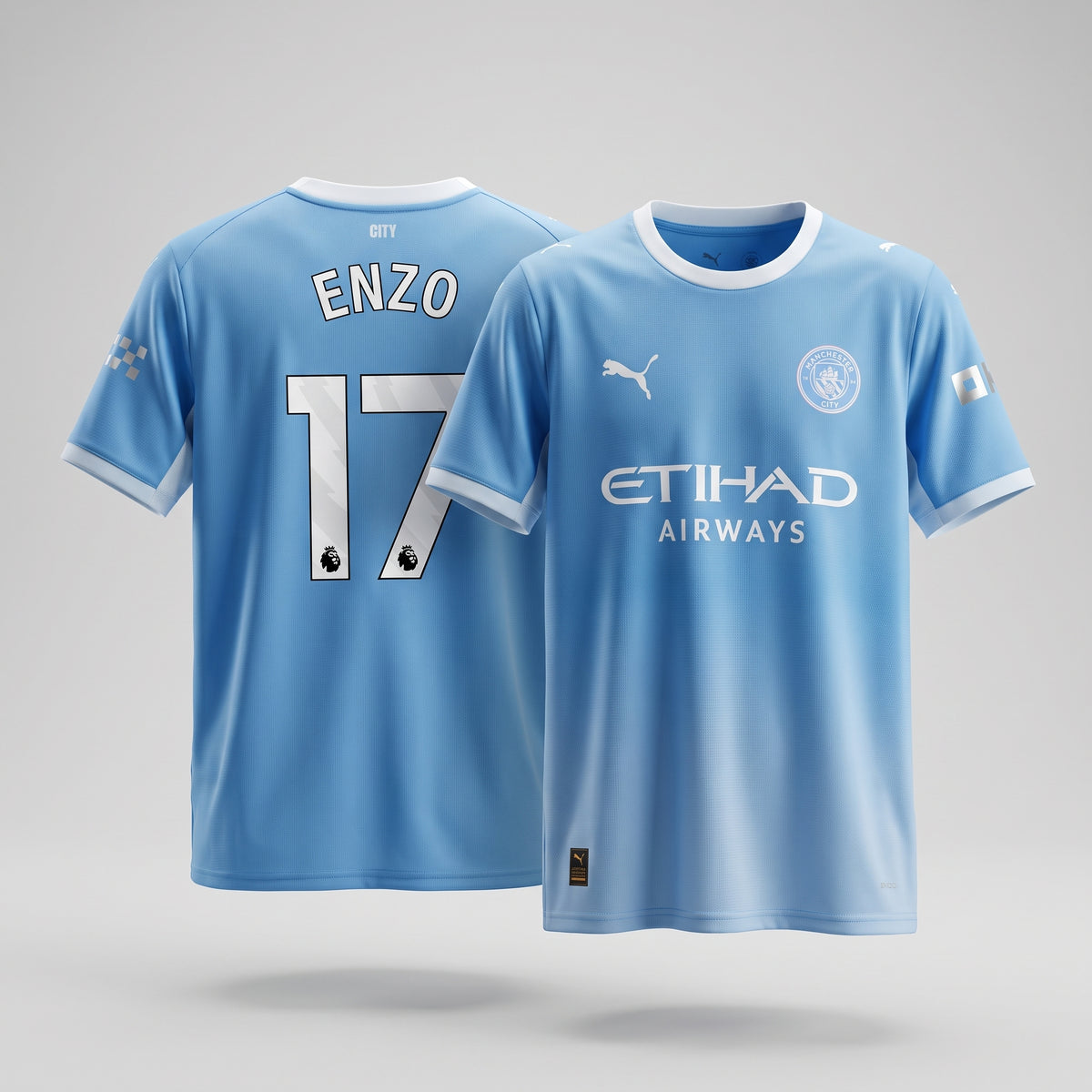Manchester City Home Jersey 2026/27 With ENZO #17