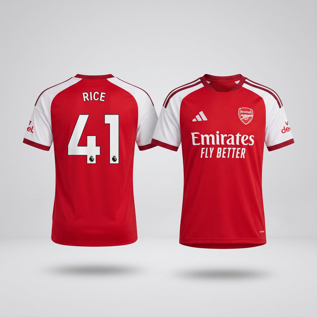 Arsenal adidas 26/27 Home Shirt Rice #41