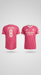 Federico Valverde Pink Real Madrid 2026/27 Third Kit Jersey