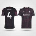 Virgil van Dijk Liverpool adidas 2026/27 Third Jersey - Black