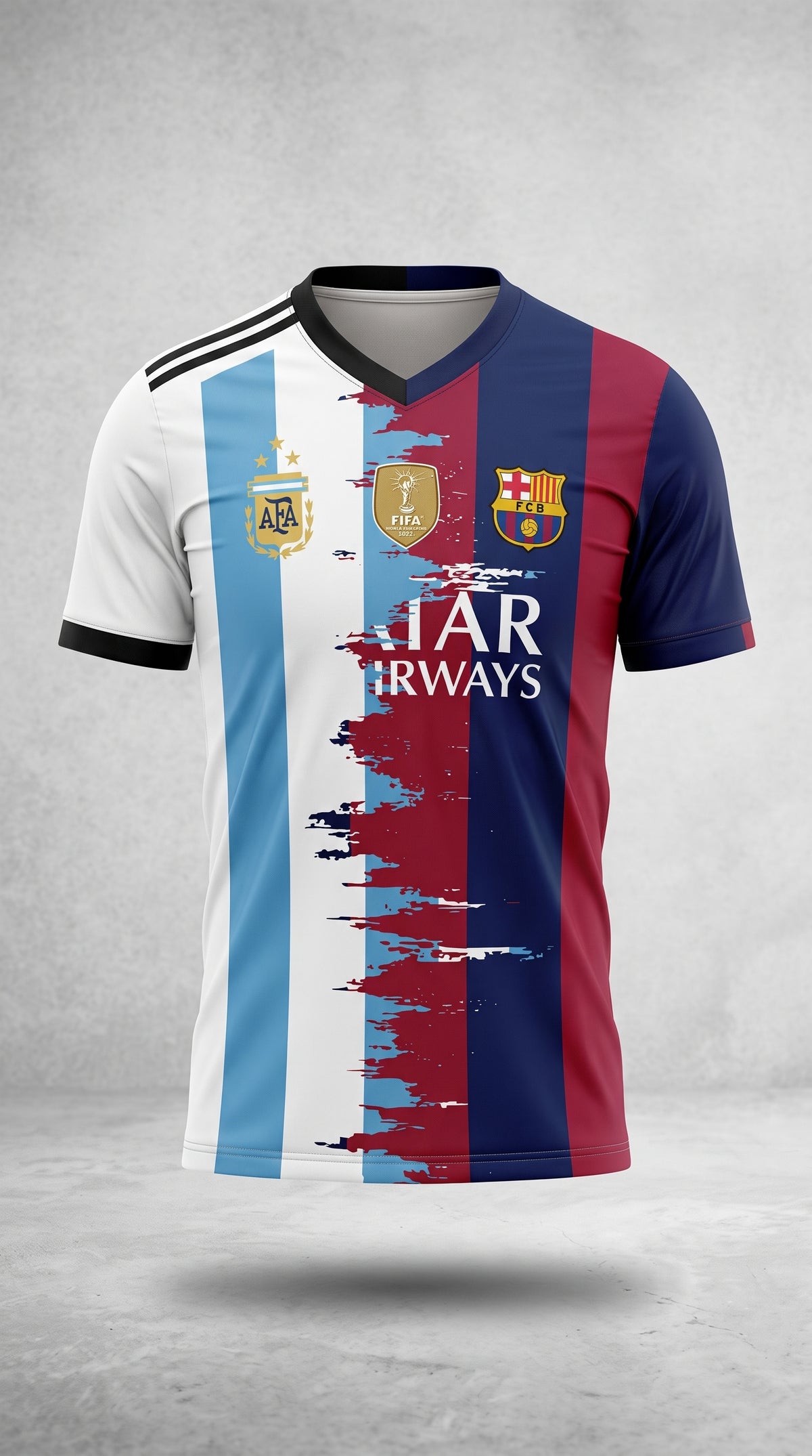 Lionel Messi Split Legacy Jersey – Argentina x Barcelona Edition