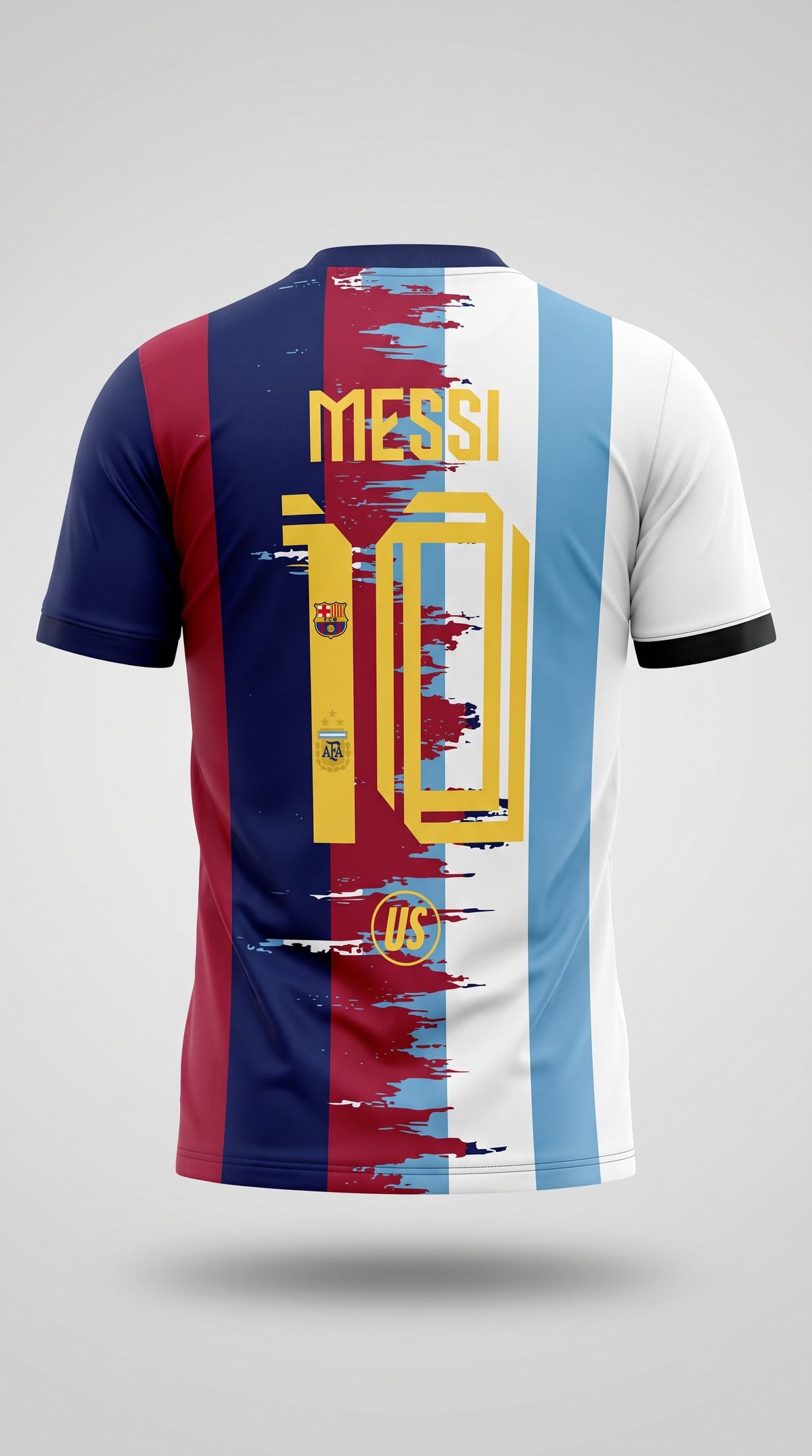 Lionel Messi Split Legacy Jersey – Argentina x Barcelona Edition