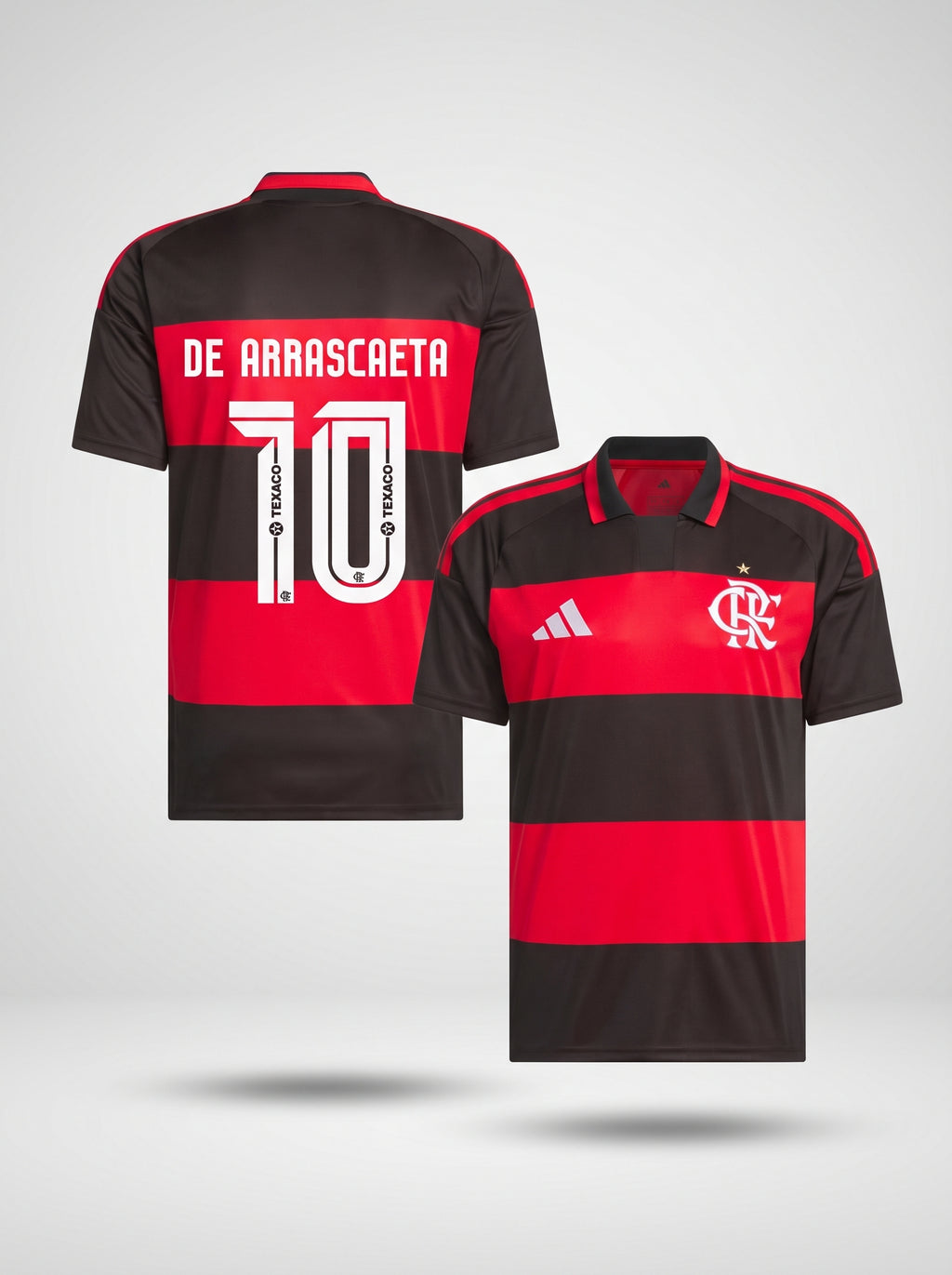 Adidas Flamengo 2026 Home 10 De Arrascaeta Jersey