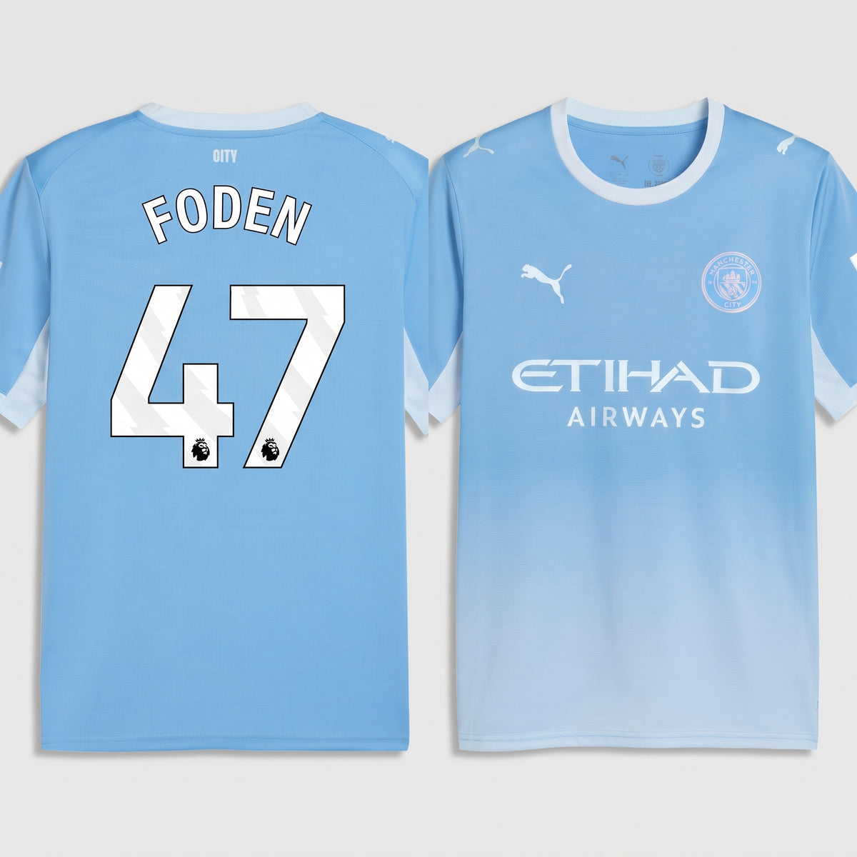 Manchester City Home Jersey 2026/27 With FODEN #47 Printing