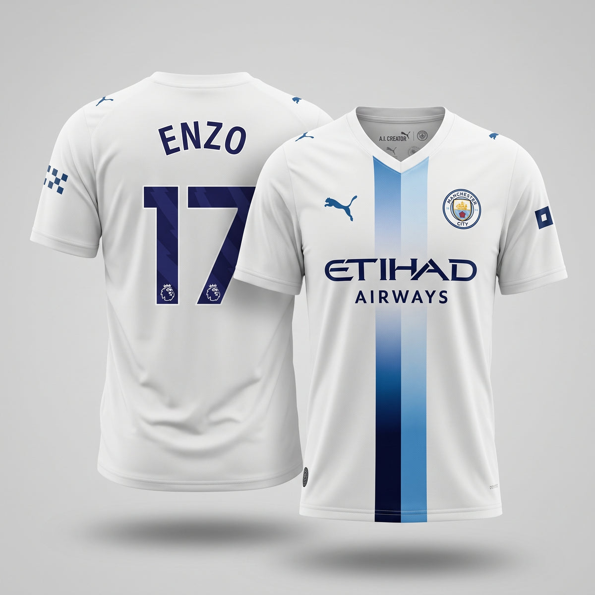 Manchester City Third Jersey 2026/27 With ENZO #17