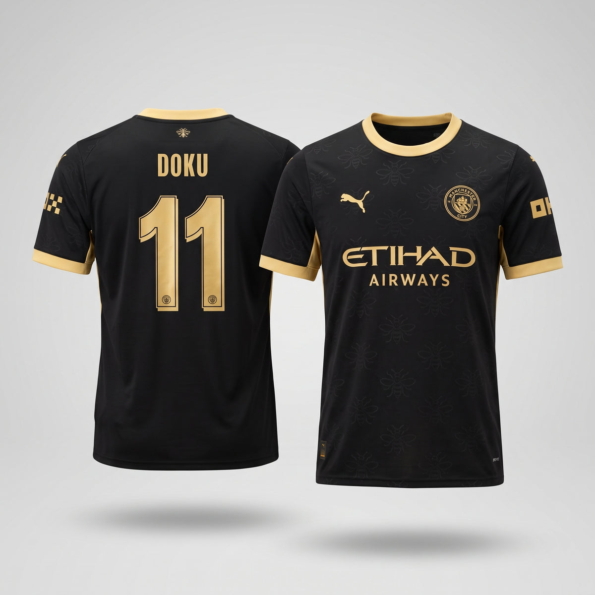 Manchester City Away Jersey 2026/27 With DOKU #11