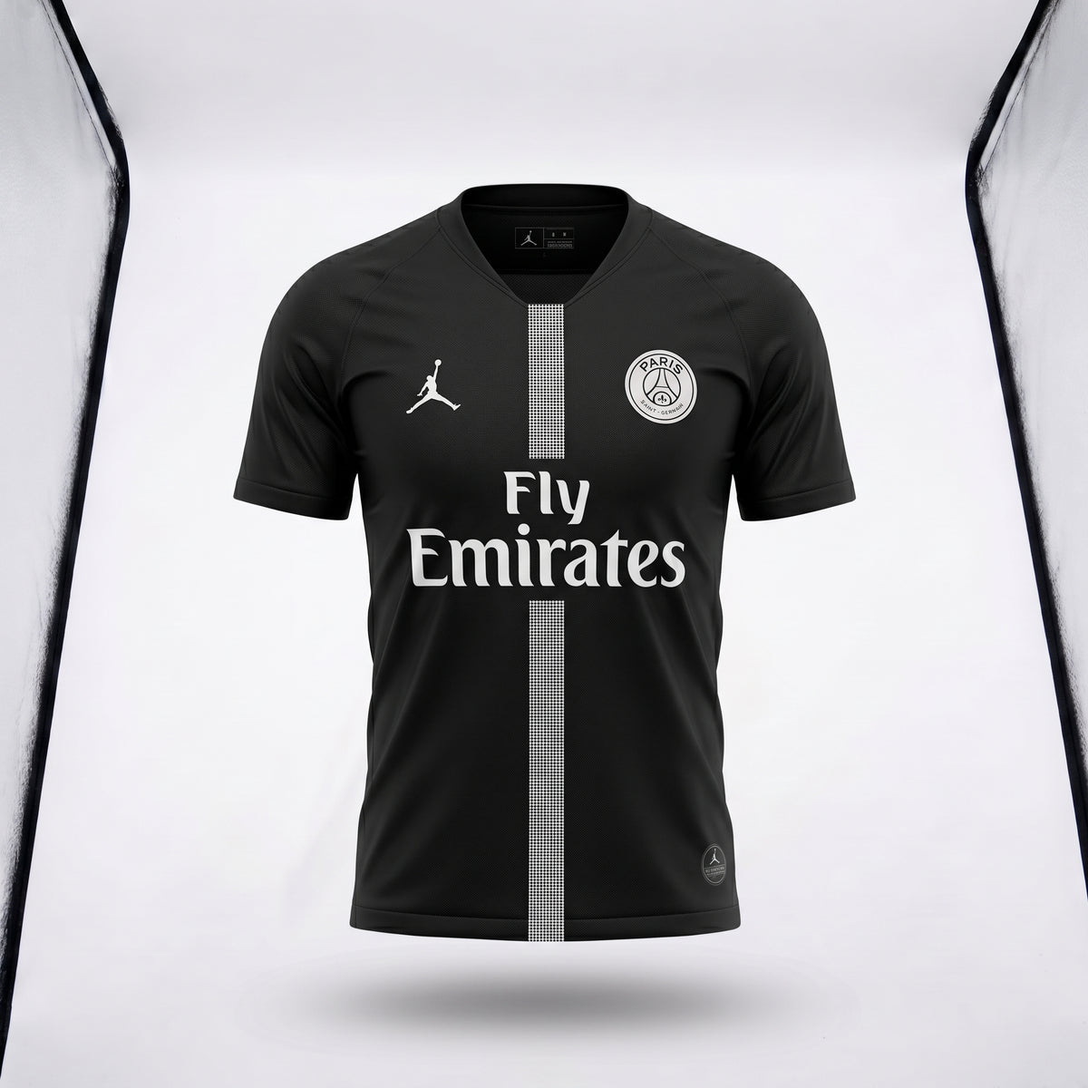 Neymar PSG Jordan Black Jersey 2018/19