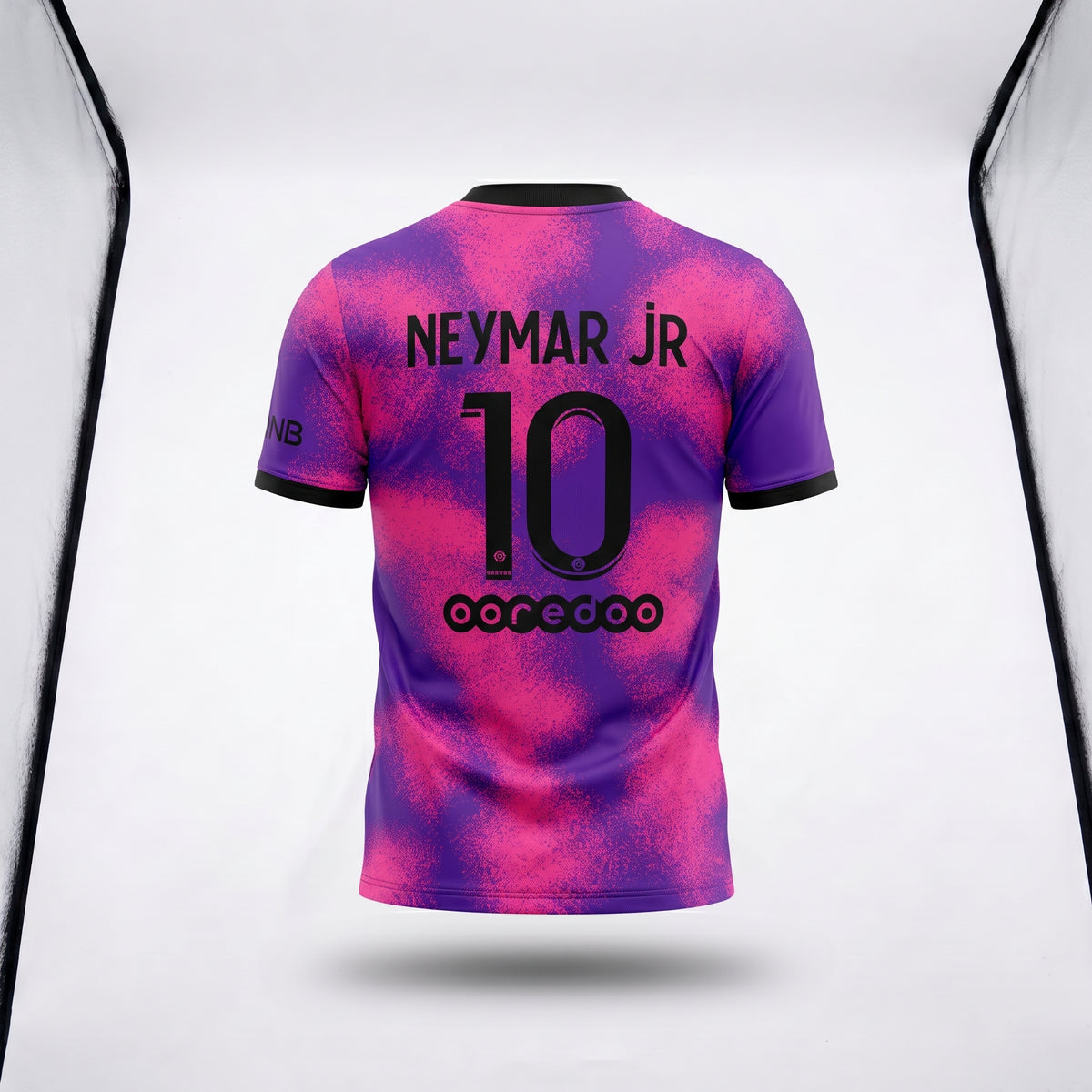 Neymar PSG Jordan Fourth Spray Jersey 2020/21