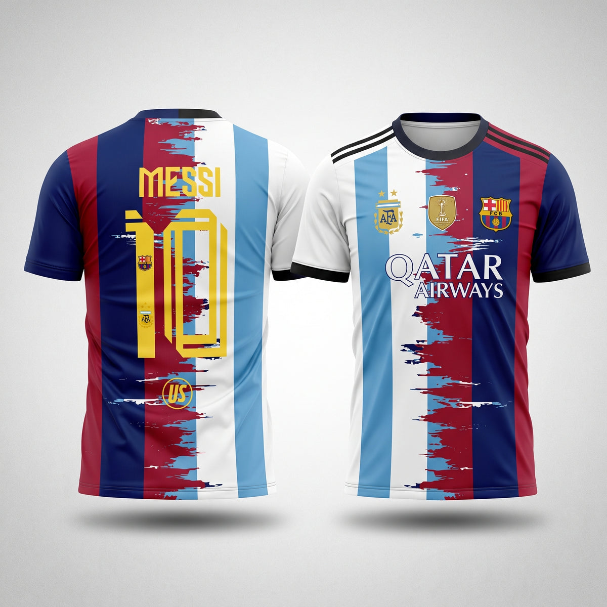 Lionel Messi Split Legacy Jersey – Argentina x Barcelona Edition