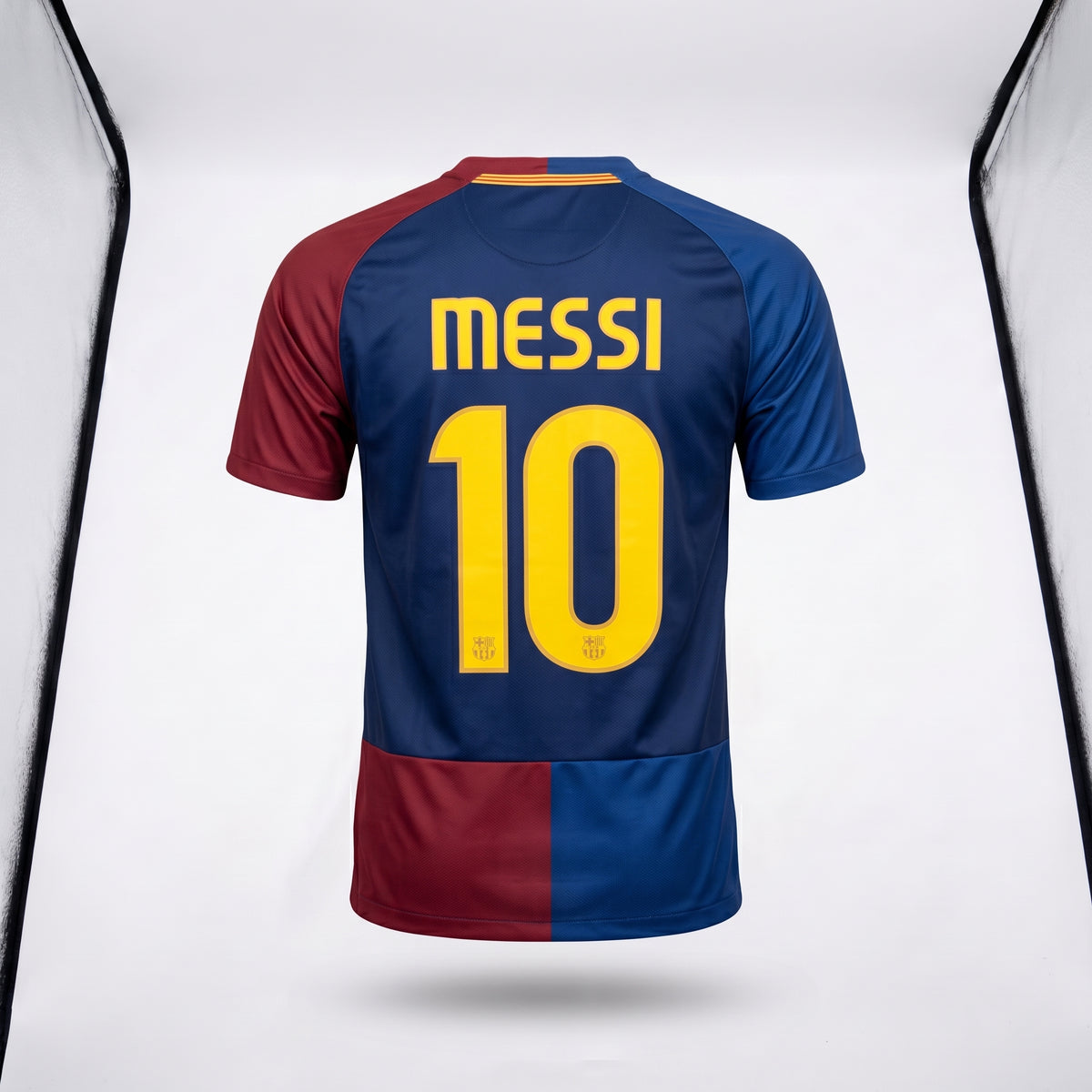 Retro Barcelona Messi #10 Jersey - 08/09 UCL Winners