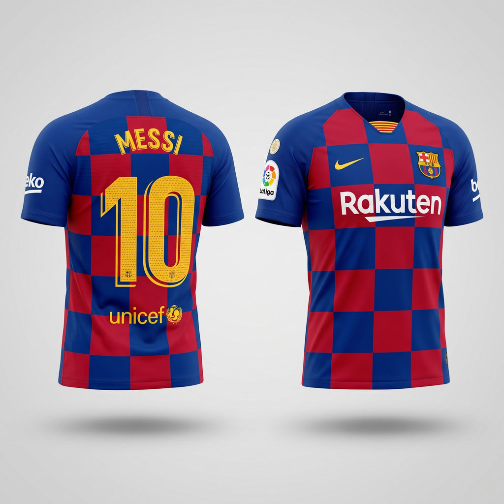 2019-20 Barcelona Home Shirt Messi #10